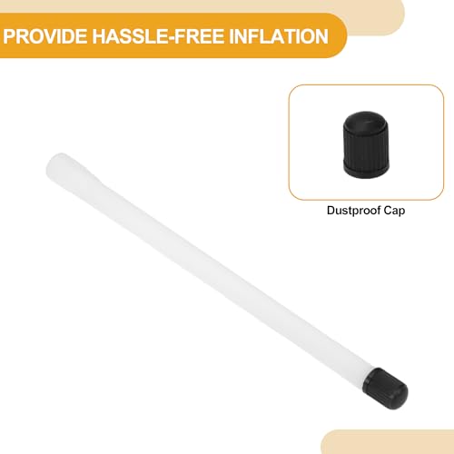 Image of 10pcs 170mm Tire Valve Extension Universal Plastic 180 Degree Tyre Valve Inflation Adapter for Car Motorcycle RV Truck Bike