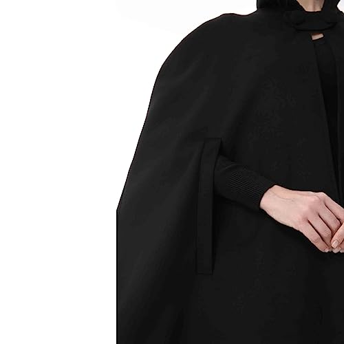 MLAFE Gothic Women's Autumn and Winter Cloak - Extended Trench Coat in Harajuku Style4