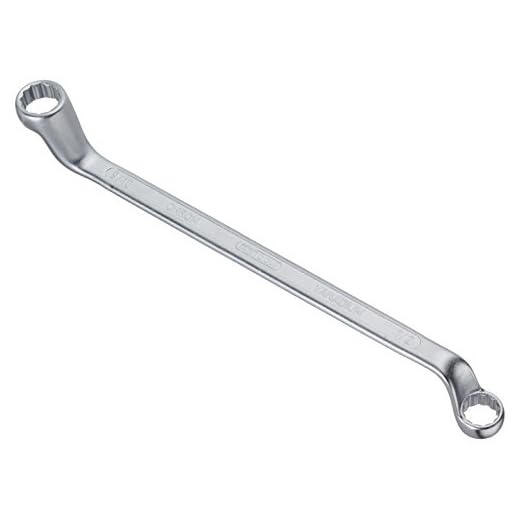 KS Tools 517.0885 CLASSIC Doppel-Ringschlüssel, gekröpft, 1/2x9/16"