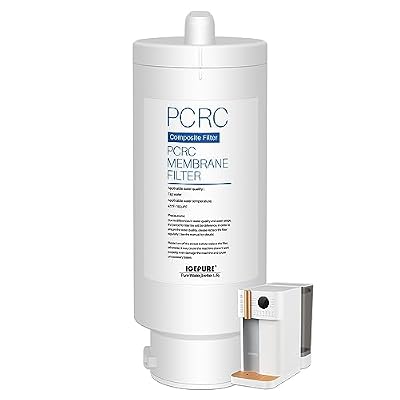 ICEPURE 4-in-1 Composite Filter Cartridge, Replacement for Countertop Reverse Osmosis Water Filtration System CTR-J, Purify Tap Water, 12 Months, 1PACK