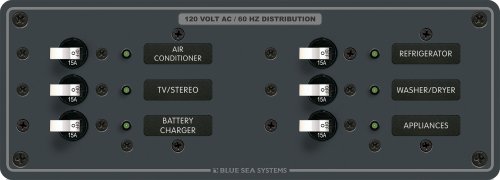 Blue Sea Systems AC 6 Position