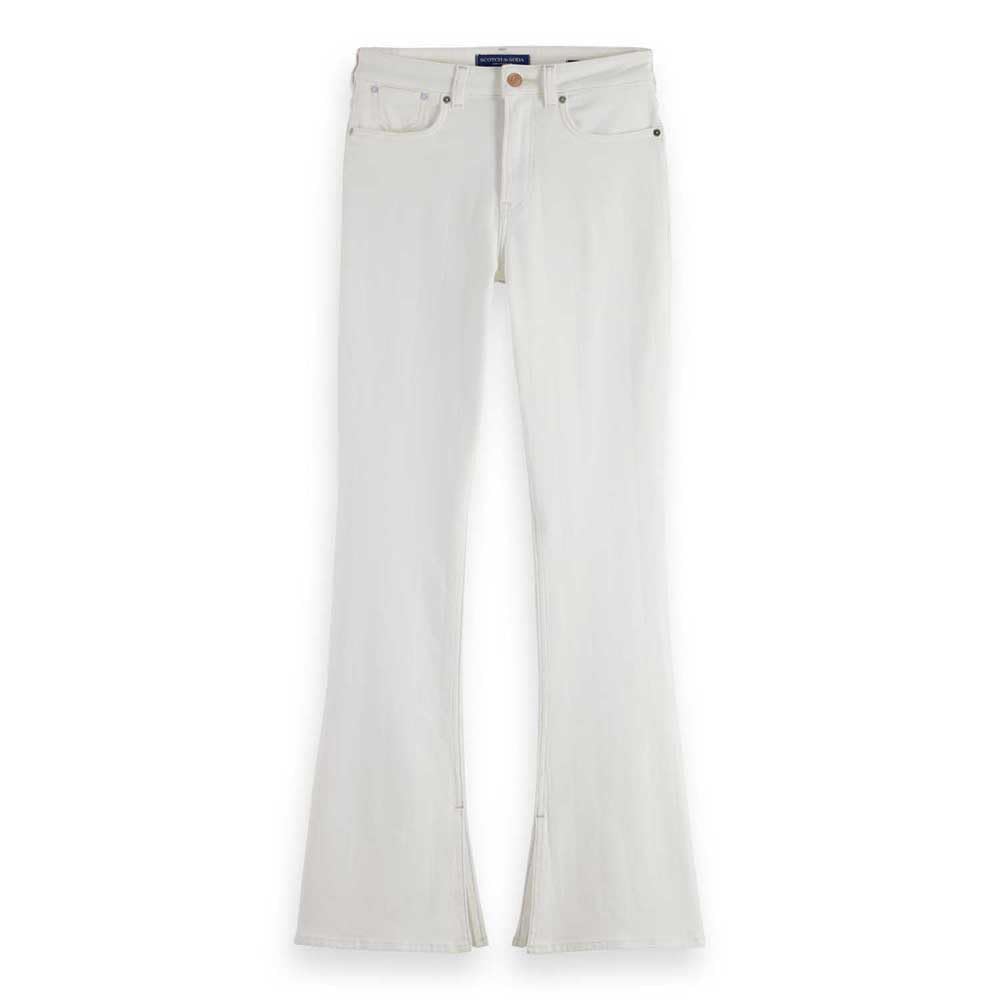 Scotch & Soda Women's The Charm Jeans, Tennis White, 26W x 30L