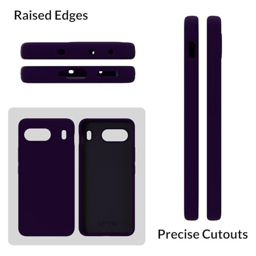 Image of SPRIG Compatible with OnePlus Nord 4 Premium SilkTone Back Cover Drop Tested Shock Proof Mobile Case for Men, Women, Boys and Girls with Camera Protection (Dark Purple)