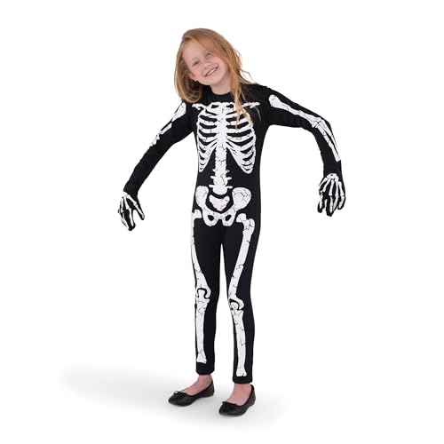 Disfraz esqueleto para niñas y bebés Spooktacular miniatura 2