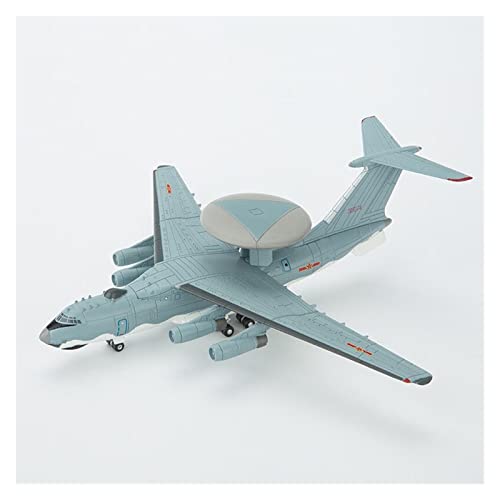 Avión de Alerta Temprana en Aleación 1:240 como Regalo de Feng Shui Militar 5