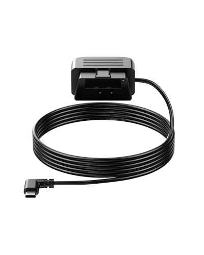 OBD OBD2 Power Cable for Dash Camera OBDII to USB C Adapter Hardwire Kit 24 Hours Surveillance with Low Voltage Protection(11.6V Auto-Cutoff) for Dashcam GPS Radar 12-36V to 5V/3A (3.5m/11.5ft)