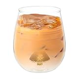 Genérico Copas De Vino Para Navidad - Cristalería Antivuelco | Copas de Vino y Tazas de Té Modernas con Diseño de Árbol | Para Sala Dormitorio Oficina Escritorio Bar Restaurante Boda Fiesta Té