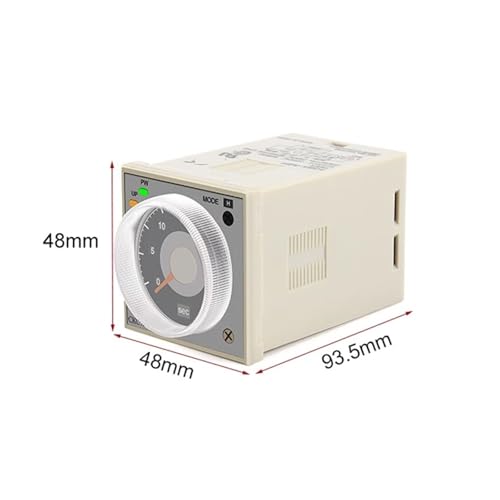 Relais temporisé H3BA-8H DC24V avec embase pour tableau électrique industriel - 7
