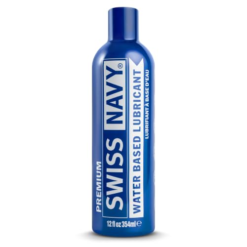 Image of Swiss Navy Premium Water-Based Lubricant - 12 oz | Lubricating Gel for Men, Women & Couples - Toy Safe - Non-Staining Formula - Compatible with Latex & Condoms