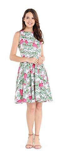 Image of Matchable Family Hawaiian Luau Men Women Girl Boy Clothes in Flamingo in Love