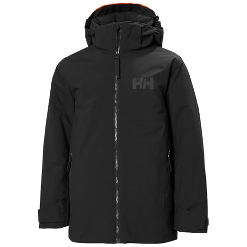 Image of Helly-Hansen Junior Traverse Jacket - Waterproof, Breathable, Unisex Design, Ideal for Outdoor Adventures