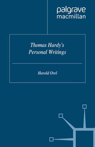 Thomas Hardy's Personal Writings view 2