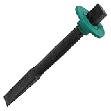 Fabrication artisanale de précision : poli à la main à la perfection, ce ciseau garantit des résultats précis et efficaces, même pour des applications complexes comme la sculpture ou la démolition. ciseau plat à béton, outils de maçonnerie