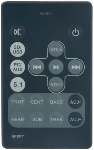 Miniatura 2 de RC501 - Mando a distancia compatible con altavoz de sonido Edifier RC501T3 R501TIII