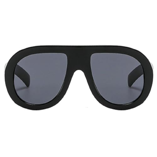 Image of Popular Fashion Pilot Sunglasses Women Retro Chunky Designer Men Punk Gradient Shades UV400 Oversized Sun Glasses