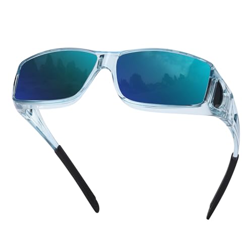Image of Night Driving Glasses for Men Women Fit Over Sunglasses Anti Glare Polarized HD Night Vision Glasses