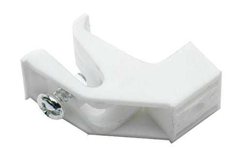 Merriway BH04069 Curtain Track Rail Brackets for Decorail Integra Track - Pack of 10