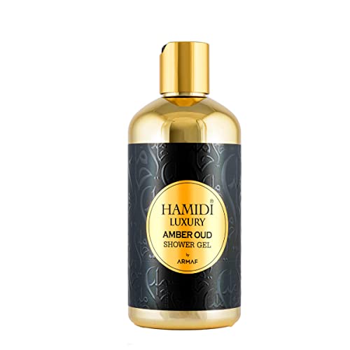 Image of Hamidi Luxury Amber Oud Shower Gel Body Wash 500ML