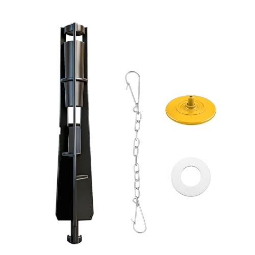 Toilet Canister Repair Kit compatible with Kohler GP1229656/ K-1188999/K-1188998 For AquaPiston single flush system Parts Includes Center Guide Chain and Cap1 set
