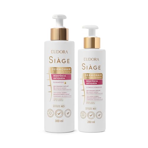 Combo Siàge Antiqueda: Shampoo 300ml + Condicionador 280ml