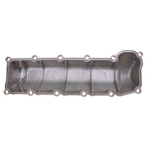 Image of TRQ Left Valve Cover Red Driver Side Compatible with 2007 Chrysler Aspen 2000-2007 Dodge Dakota Durango 2002-2007 Ram 1500 2006-2007 Jeep Commander 1999-2007 Grand Cherokee Mitsubishi Raider