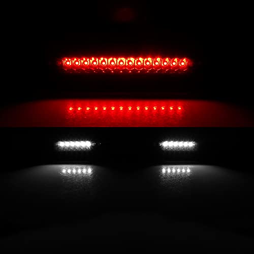 Lâmpada De Carga Led Terceira Luz Traseira Luz De Freio De Montagem Alta Lente Cinza Para Nissan Tit