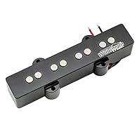 Fits for most JB style electric bass, like Fender/Squier Jazz Bass or similar bass, bridge position 58mm pole spacing , wax potted Magnet: Ceramic, Resistance: 9.35K. Two conductor wires, black wire is ground, red wire is hot Classic tone with our ne...