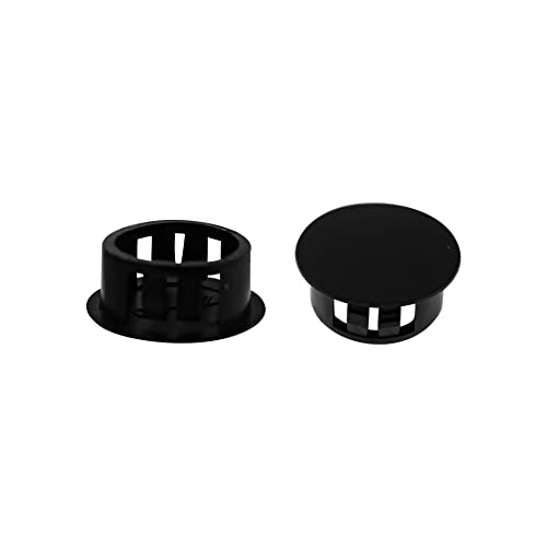 Image of Round Plastic Plug Insert End Cap for Metal Tubing, Fence, Pipe Post, Chairs and Furniture - Glide Insert