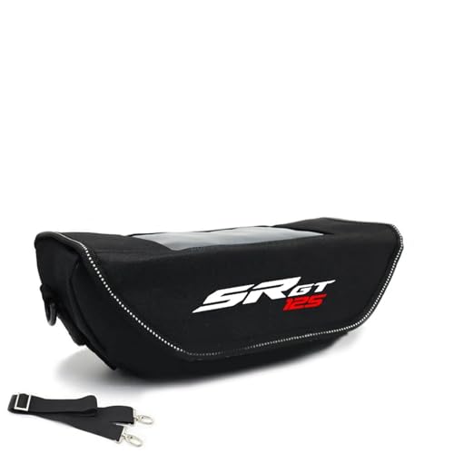 �ɓK������SR GT 200 SR 125�p �I�[�g�o�C�p�X�e�A�����O�z�C�[���i�r�Q�[�V�����o�b�O �|�[�^�u���h���d�b�o�b�O