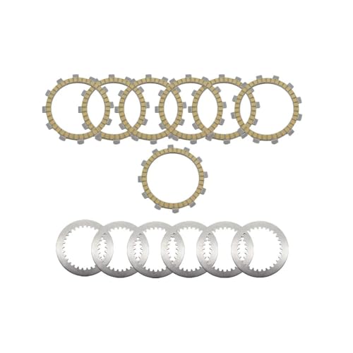 Kit disques friction embrayage acier contre surchauffe moto Z250SL 250 SL