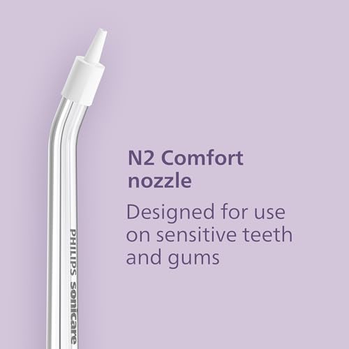 Philips Sonicare Genuine Replacement Nozzles for Compact Flosser, N1 Standard and N2 Comfort 2-Pack, HX3072/00 - image 5