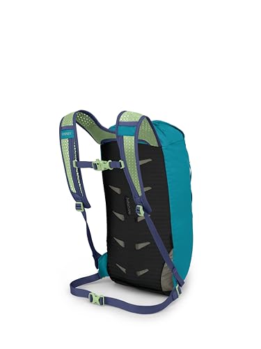 Image of Osprey Daylite Cinch Backpack, Blue Spikemoss /Alkaline