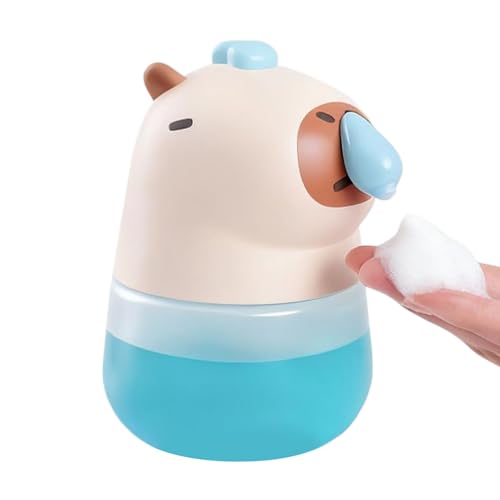 Dispensador De Jabón Sin Contacto | con Forma de Capibara, Sin Contacto y a Prueba de Agua | Dispensador de Gel de Ducha para Baño | para Hogar, Apartamento, Dormitorio, Baño, Cocina y Encimera