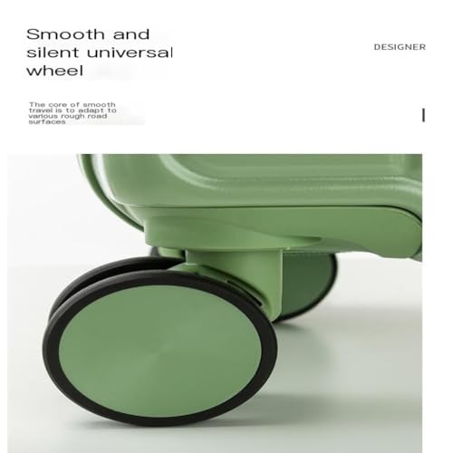 PANKERS Suitcase Small Zipper Suitcase Women's 18-inch Lightweight Boarding Case Universal Silent Wheel Boarding Password Box Suitcases2