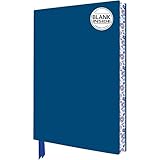 Mid Blue Blank Artisan Notebook (Flame Tree Journals)