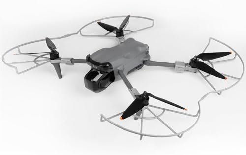 JOYSOG For DJI Air 3 Drone Accessories, Quick Release Propeller Guard Propeller Blades Protector Cover for DJI Air 3 Drone(grey)