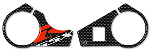 Adesivo 3D In Resina Per Piastra Sterzo Moto - Compatibile Con Suzuki GSX-R 1000 (2003-2004) - Labelbike Made In Italy - 5