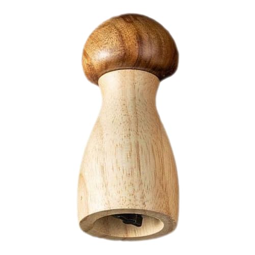 SOLUSTRE Manual Pepper Sea Salt Grinder Wooden Shakers Multi-functional Kitchen Tool