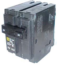 HOMELINE 50 AMP DOUBLE POLE SQUARE D BREAKER
