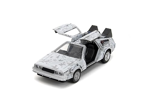 Coche Jada Back to The Future 1:32 Máquina del Tiempo miniatura 5