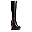 Black Pu Red Heart