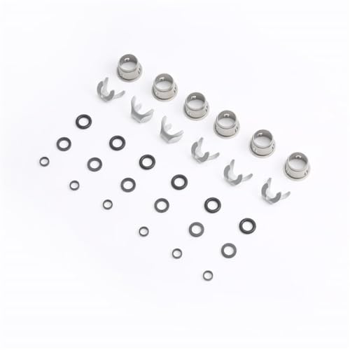 Sprwinautummer 06M998907A 6 Set Fuel Injector Seal Repair O-Ring Kit