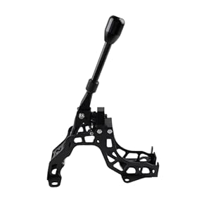 Billet Aluminum Short Shifter Compatible with Evo 4 5 6 7 8 Racing 5 Speed Gear Shift Knob Quick Shift