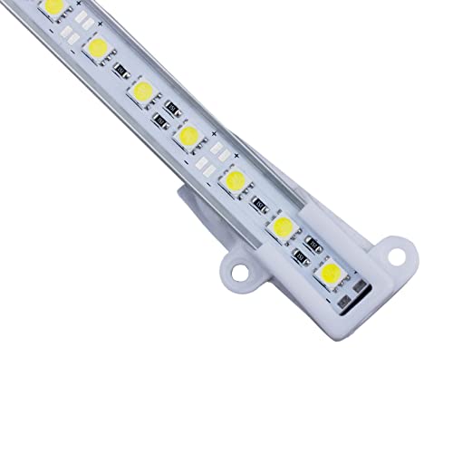 Tira rígida LED 5050, 36 LEDs, blanco día, 50 cm miniatura 2