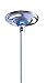 Solar Powered UFO Style LED Post Light, up to 1500 LM Built Smart Profile for Walkways, Bike Path, Community/Complex Driveway, Parking lot, Courtyard, Backyard Lights