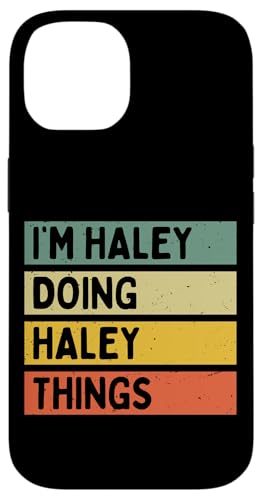 I'm Haley Doing Haley Things �ʔ������� �X�}�z�P�[�X iPhone 14 �p