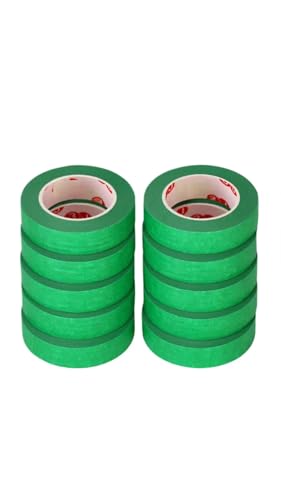 Image of Painters Tape,Masking Tape,1 inch Wide DIY Crafts Arts （550yd =1IN*55yd*10） Decoration Labeling No Residue,Easy Removal
