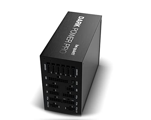 Image of be quiet! Dark Power Pro 13 1600W Power Supply | ATX 3.1 Compliant | 80 Plus Titanium | Digital Regulation, for PCIe 5.0 and 6+2 Graphics Cards | 2X 12VHPWR Cable Incl | BN501