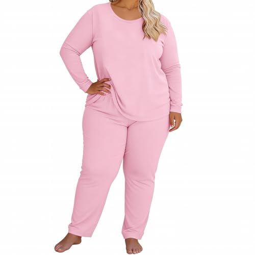 Pyjama femme confortable vêtement de nuit ample coton aéré pour formes généreuses