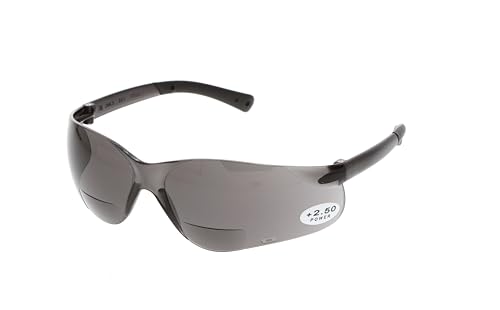 Image of MCR Safety BKH25G Bearkat Glasses, Gray Lens